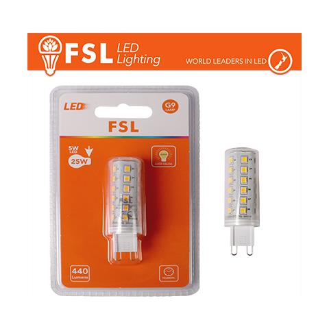 Lampadina G9 - 5W 3000K - Foto 1